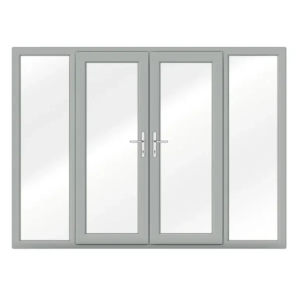 UPVC French Doors with Side Panels