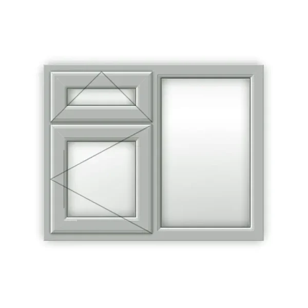 White UPVC Window Style 22 - Image 2