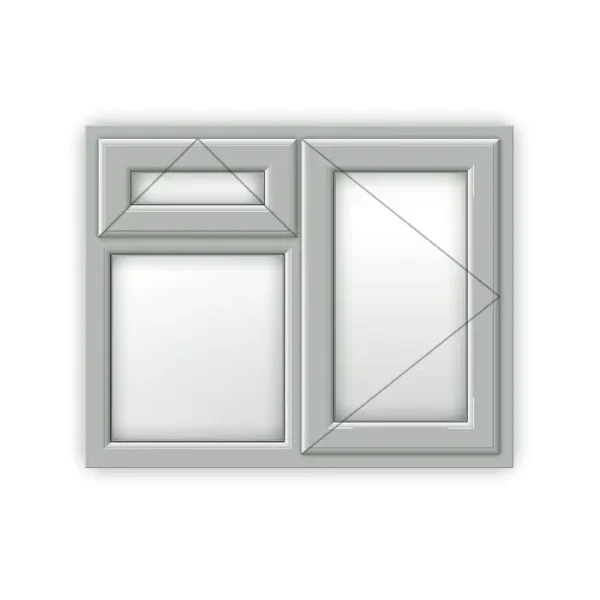 White UPVC Window Style 25 - Image 2