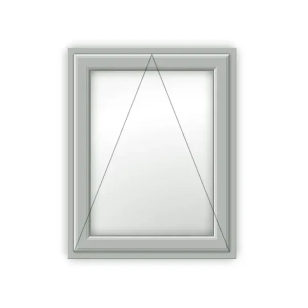 White UPVC Window Style 2 - Image 2
