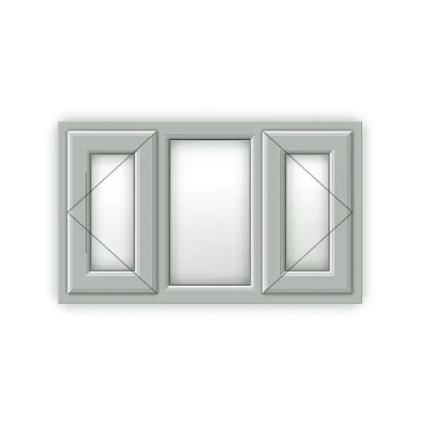 White UPVC Window Style 42 - Image 2