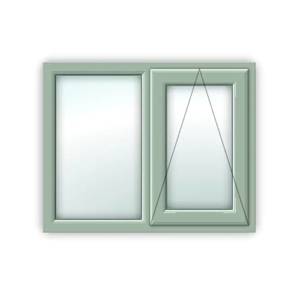 White UPVC Window Style 14 - Image 3