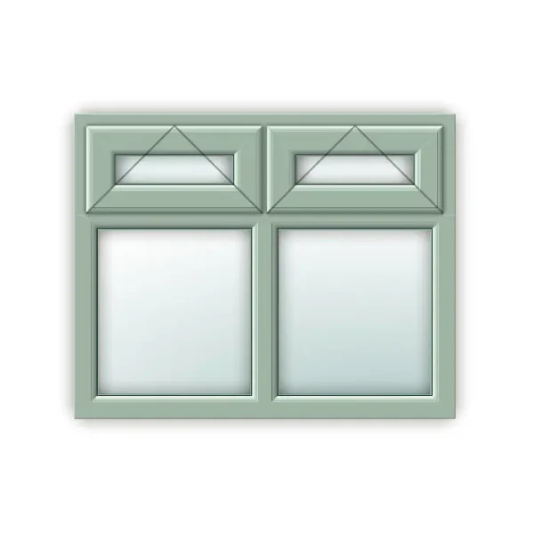 White UPVC Window Style 21 - Image 2