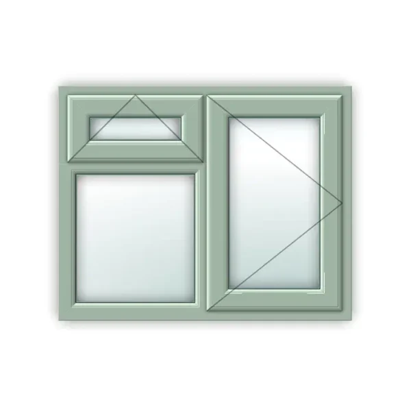 White UPVC Window Style 25 - Image 3