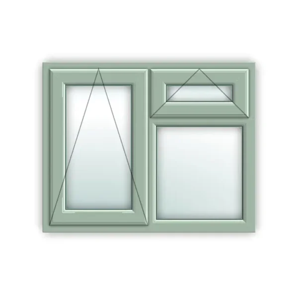 White UPVC Window Style 26 - Image 7