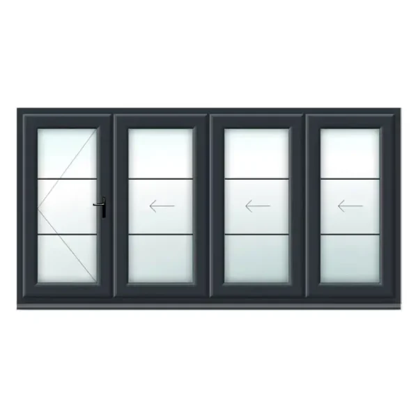 Heritage Style uPVC Bifold Doors – 4 Panel - Image 2
