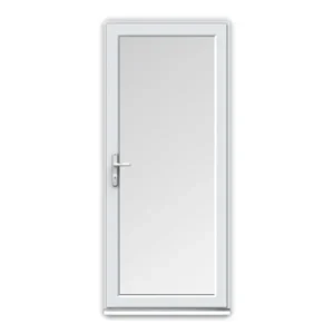 UPVC Door | Unglazed – Full Flat Panel