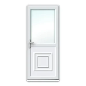 UPVC Door | Half Glazed with Regal Panel