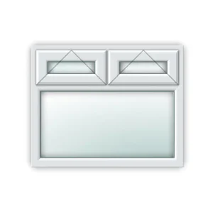 White UPVC Window Style 20