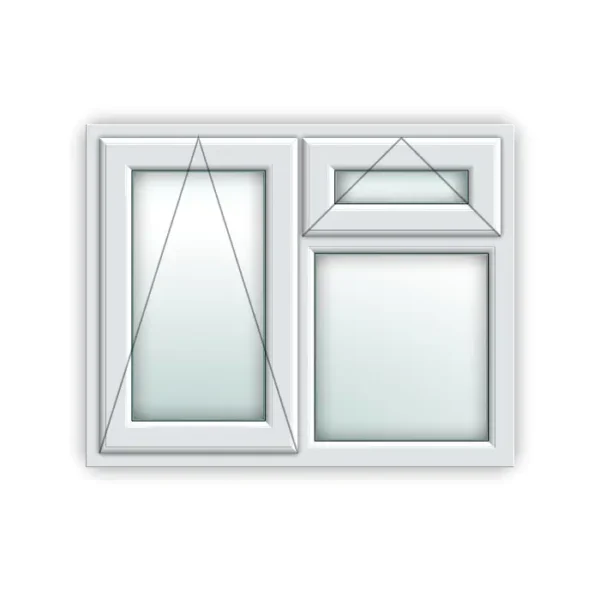 White UPVC Window Style 26