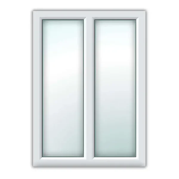 White UPVC Window Style 32